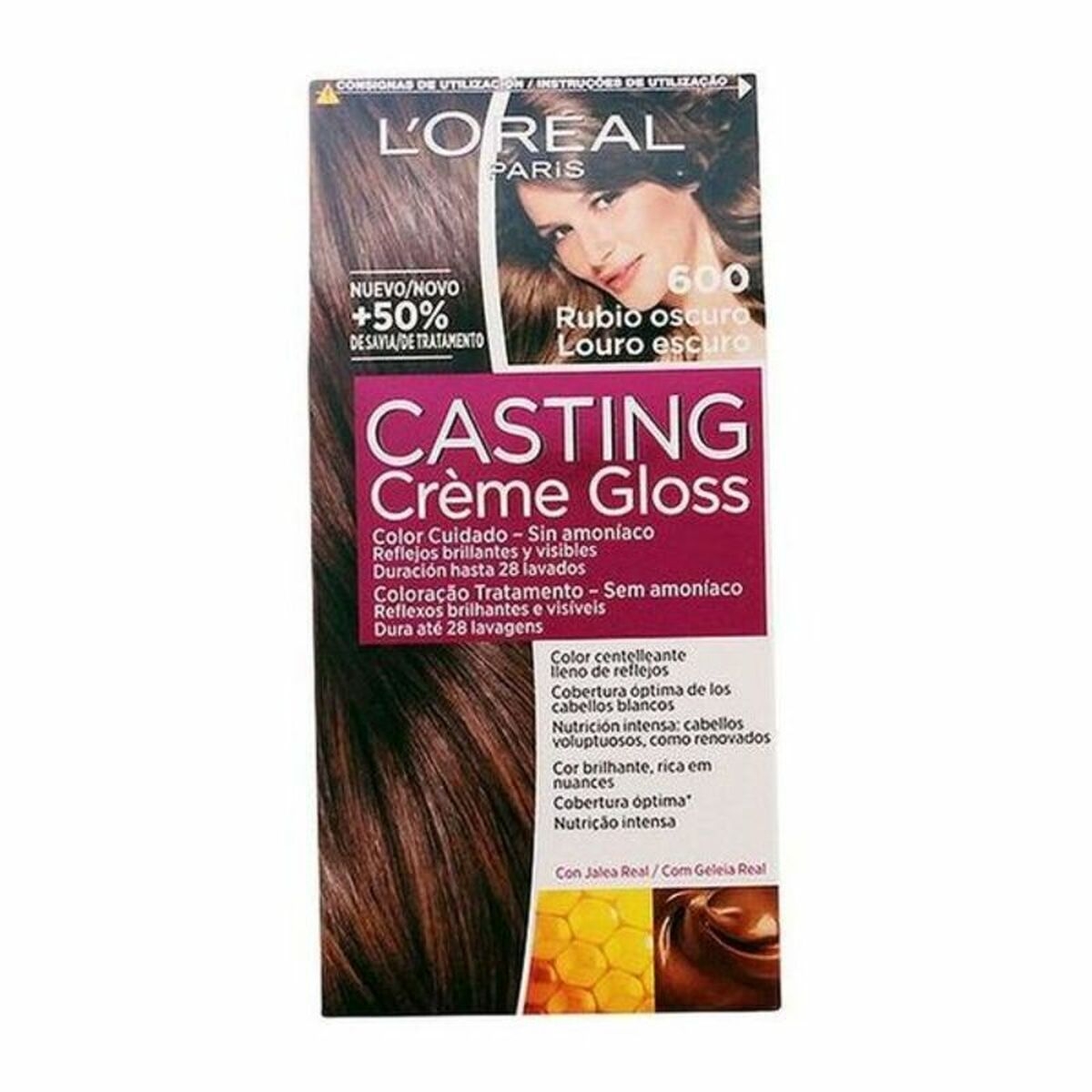 CASTING CREME GLOSS #600-RUBIO OSCURO