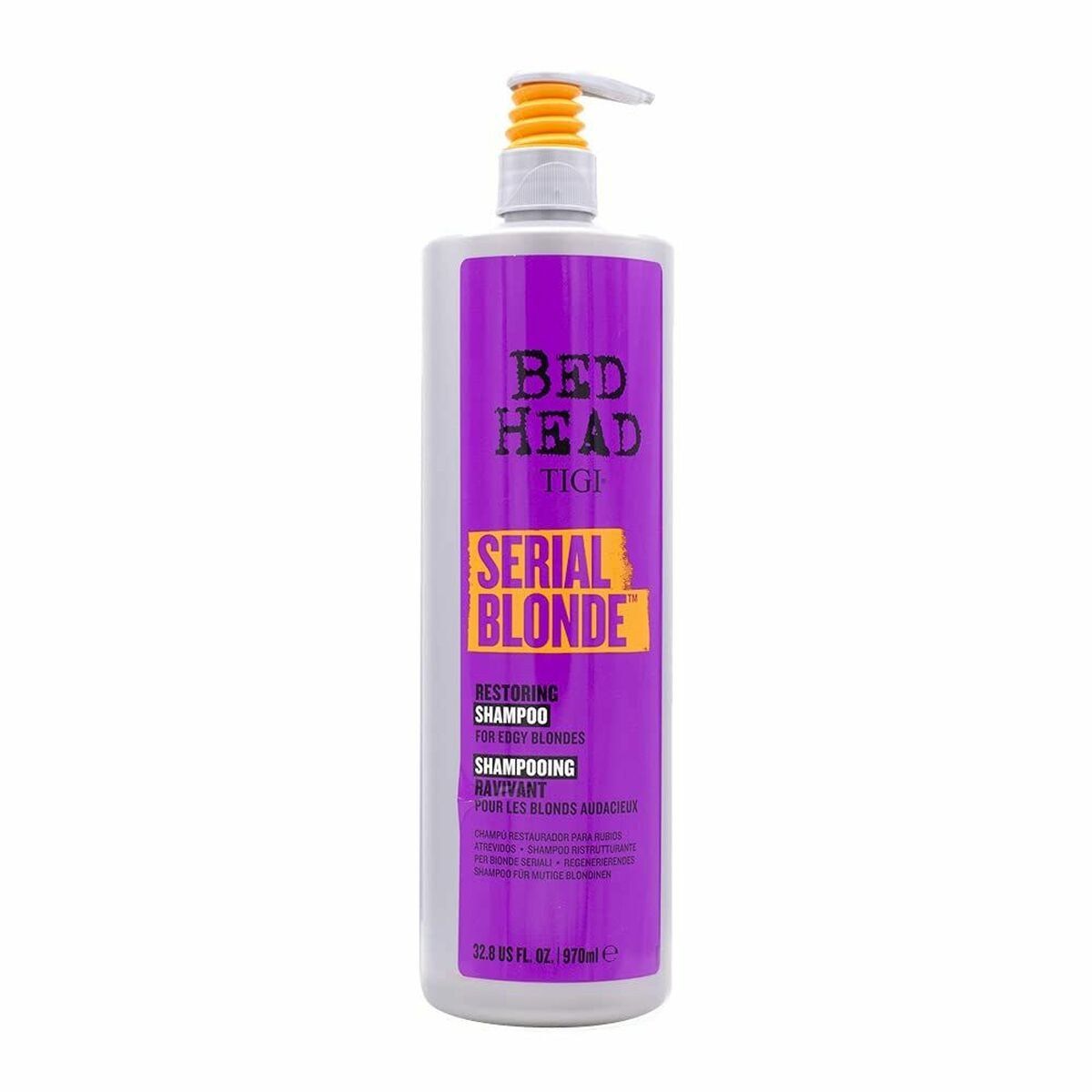 BED HEAD SERIAL BLONDE PURPLE TONING champú