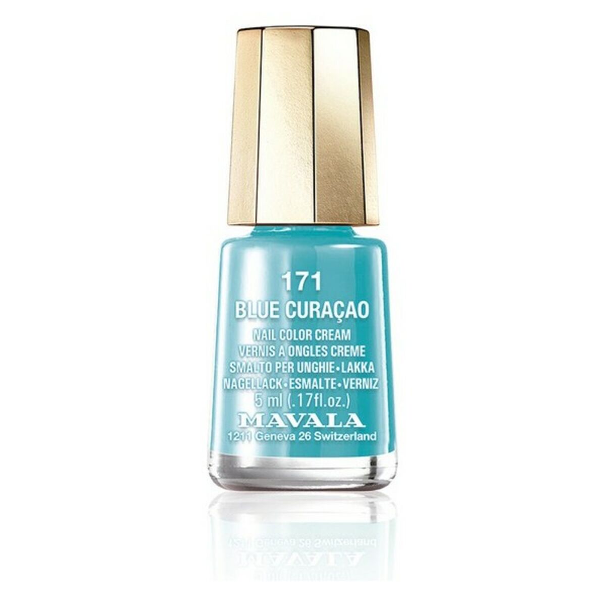 NAIL COLOR #171-BLUE CURAA§AO