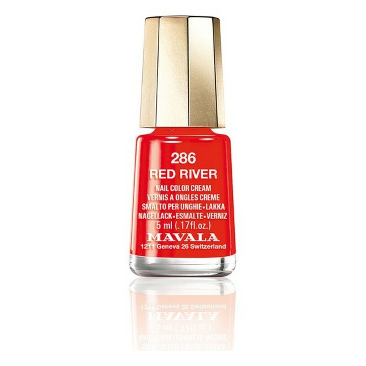 NAIL COLOR #286-RED RIVER