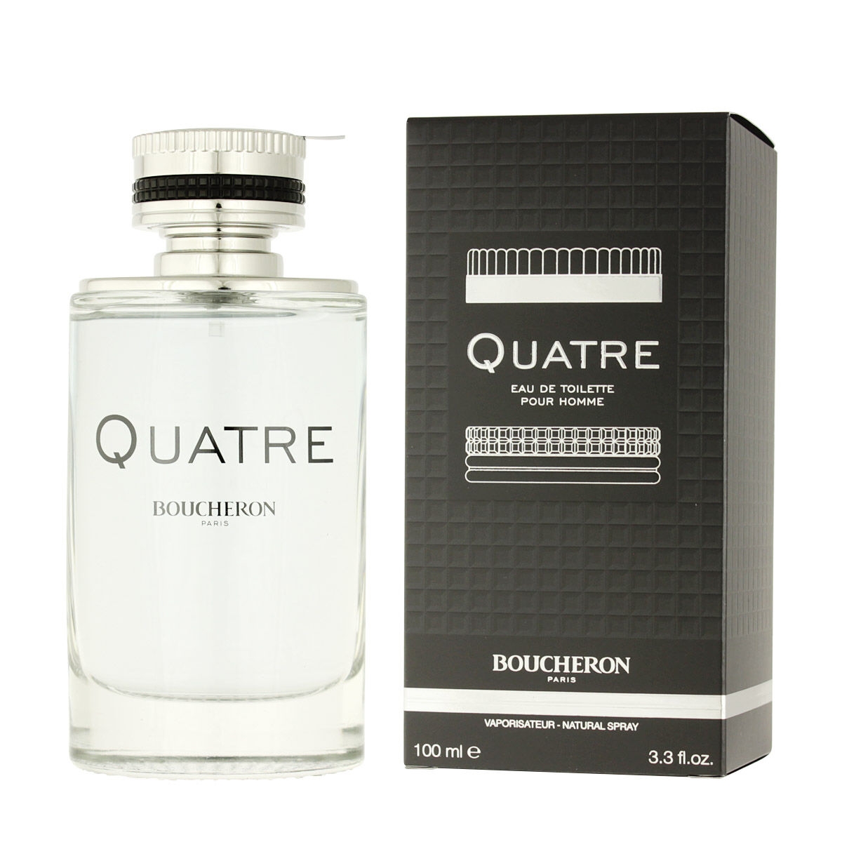 QUATRE POUR HOMME EAU DE TOILETTE VAPORIZADOR