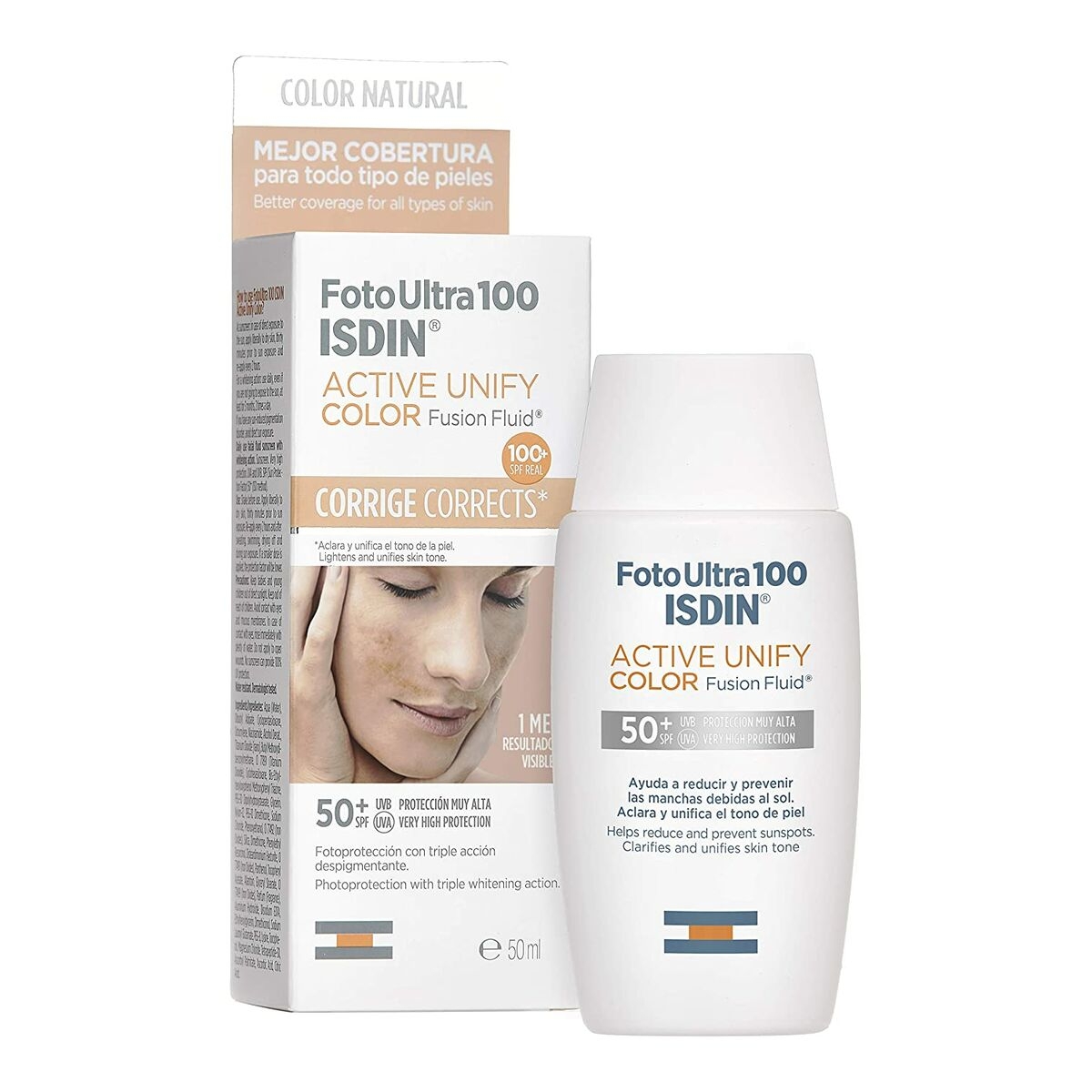 FOTO ULTRA ACTIVE UNIFY FUSION FLUID COLOR SPF50+