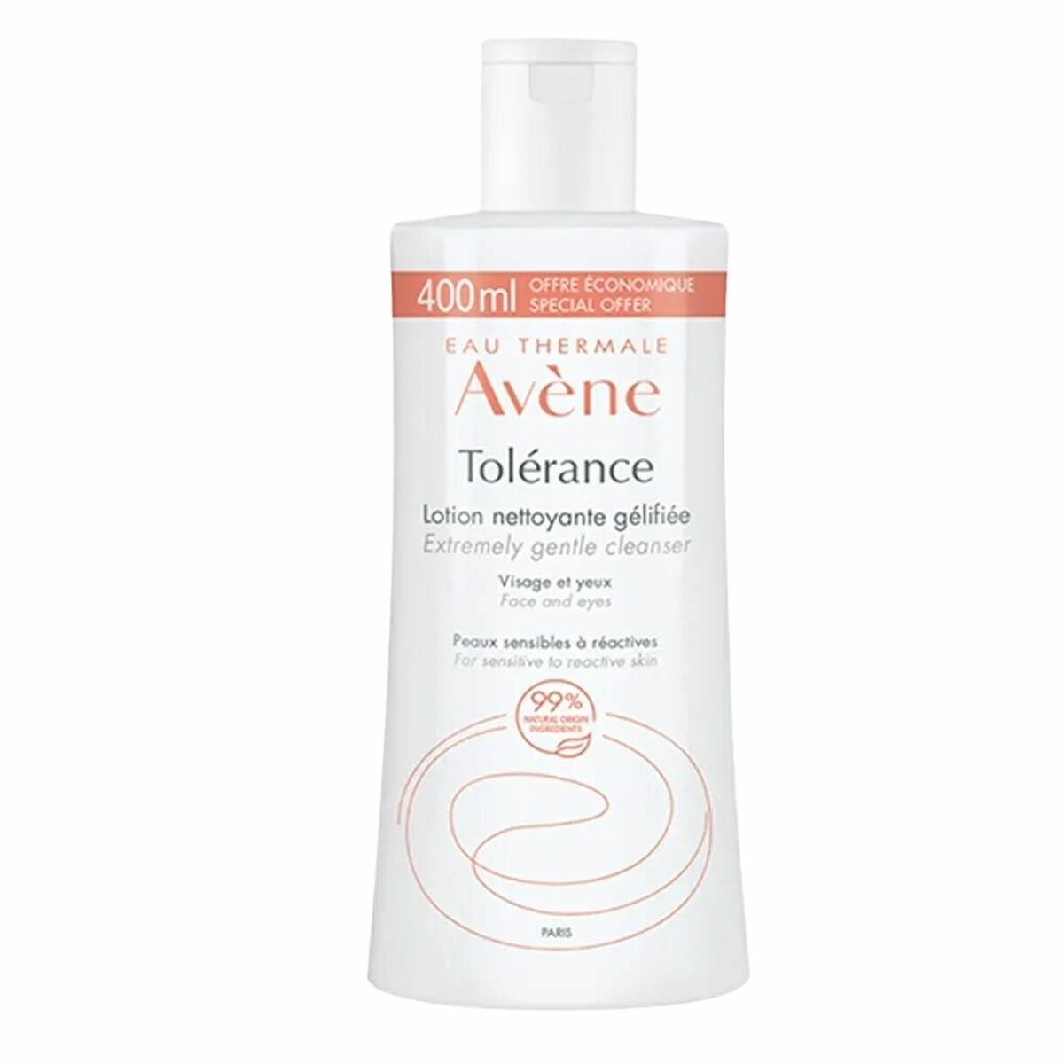 AVENE TOLERANCE LECHE LIMPIADORA GEL.400