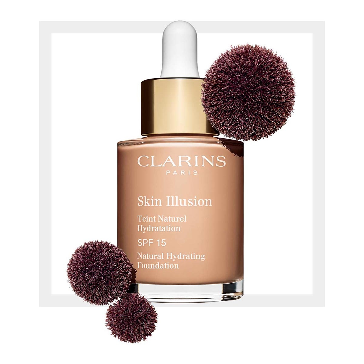 CLARINS SKIN ILLUSION TEINT NATUREL 107