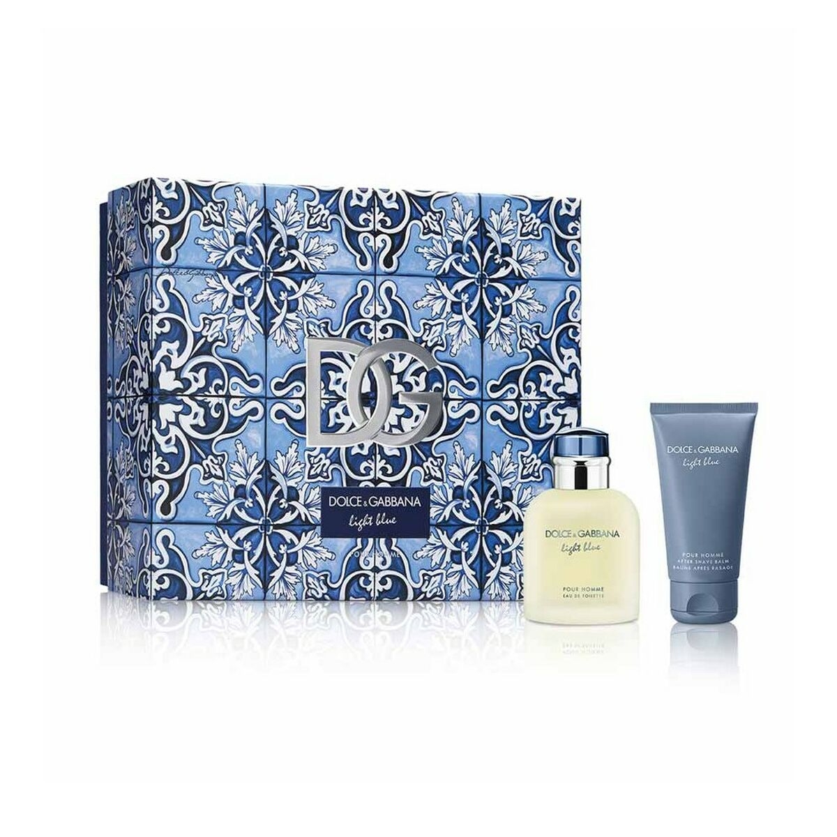 DOLCE G. LIGHT BLUE MEN EDT75V+AS BALM50