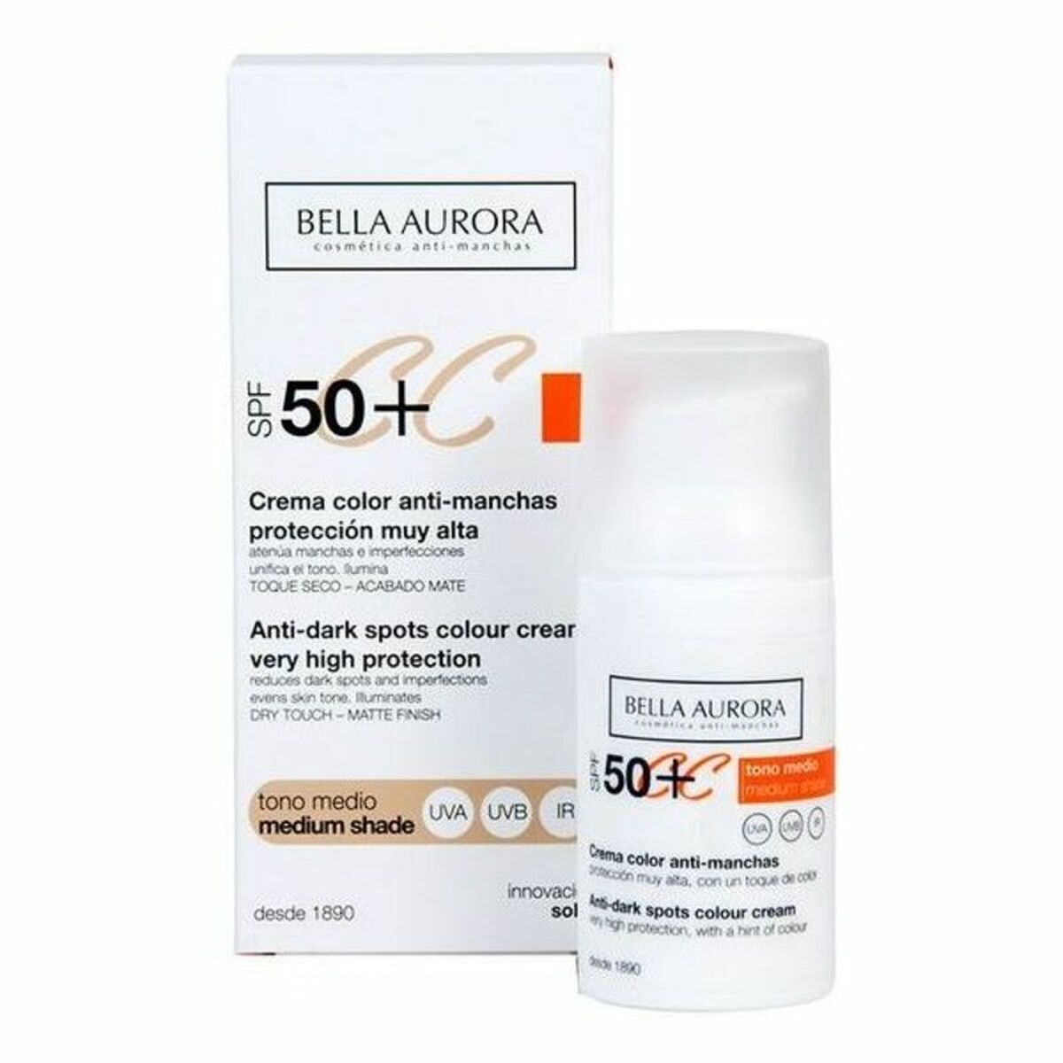 BELLA AURORA CR.TONO MED.ANTIM.SPF50