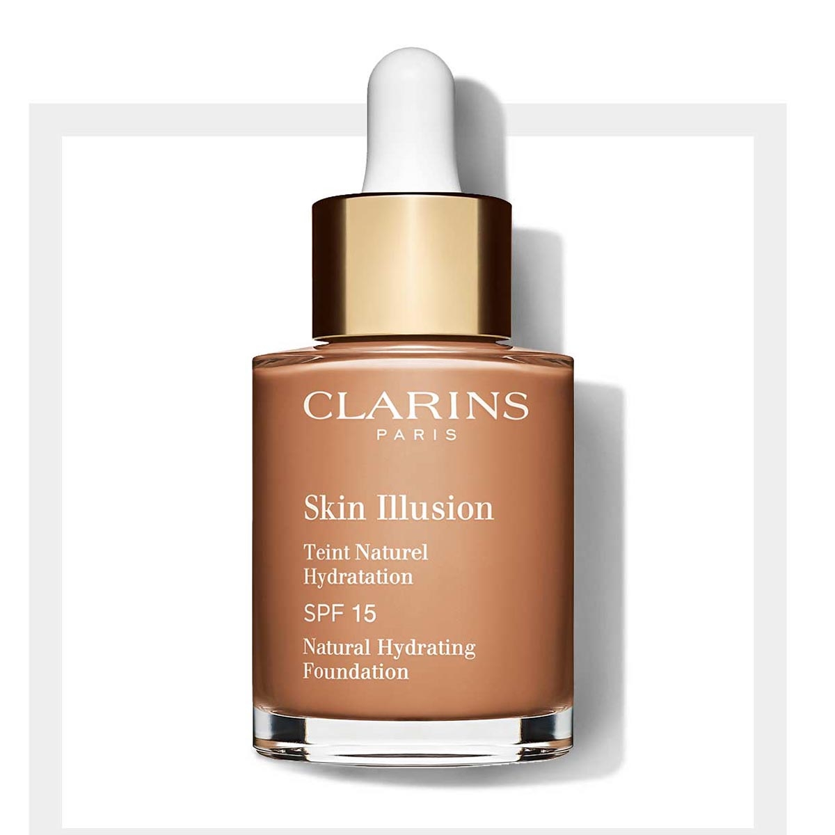 CLARINS SKIN ILLUSION BASE SPF15 112 3 SANDALWOOD