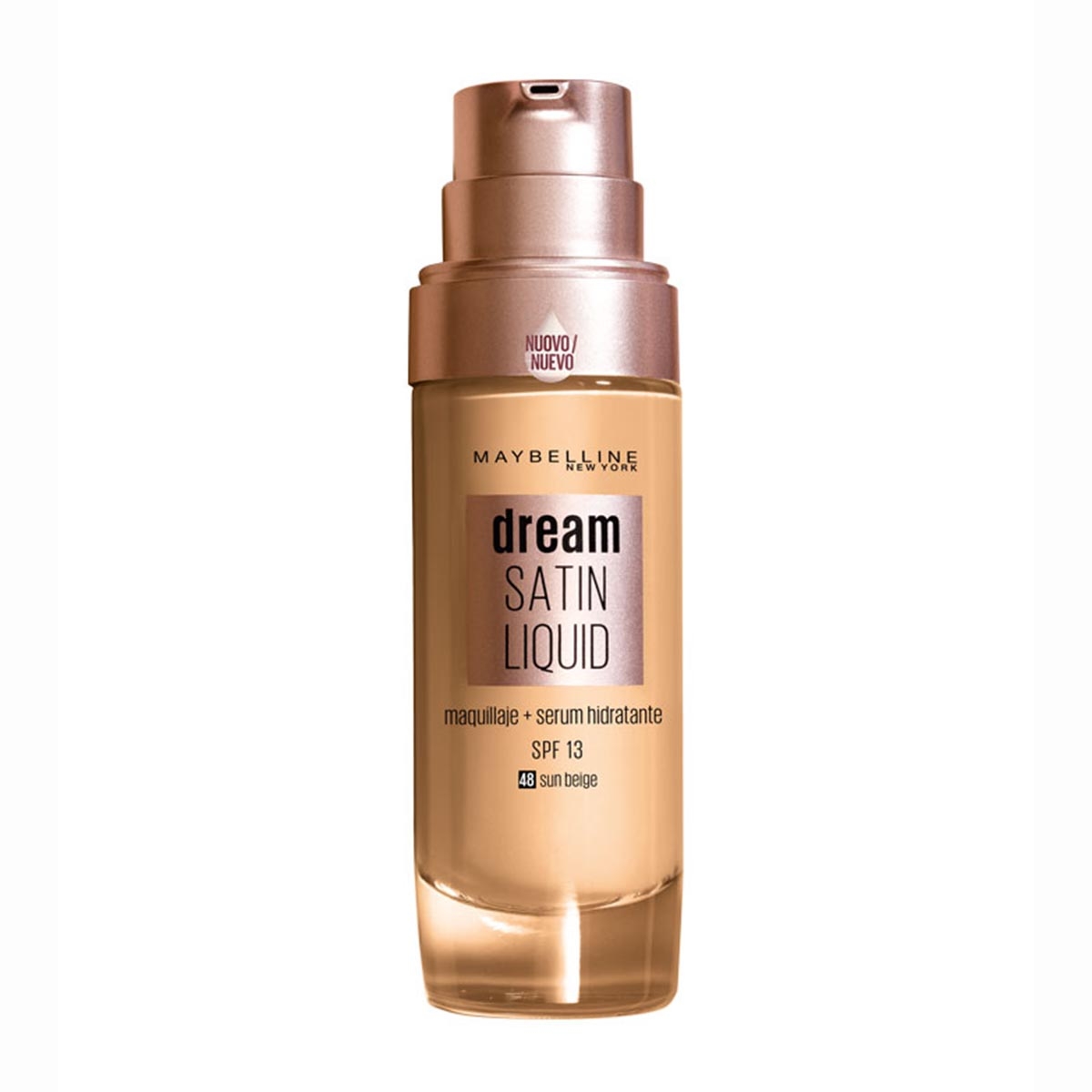 MAYBELLINE DREAM SATIN LIQUID BASE 48 SUN BEIGE