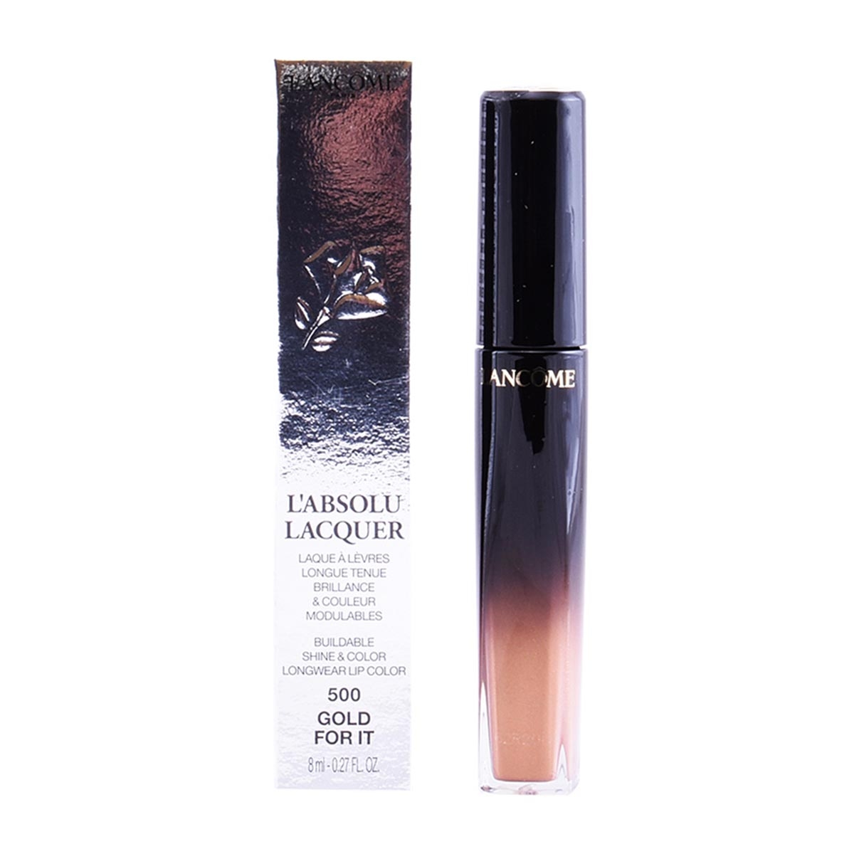 LANCOME LABSOLU BRILLO DE LABIOS 500 GOLD FOR IT