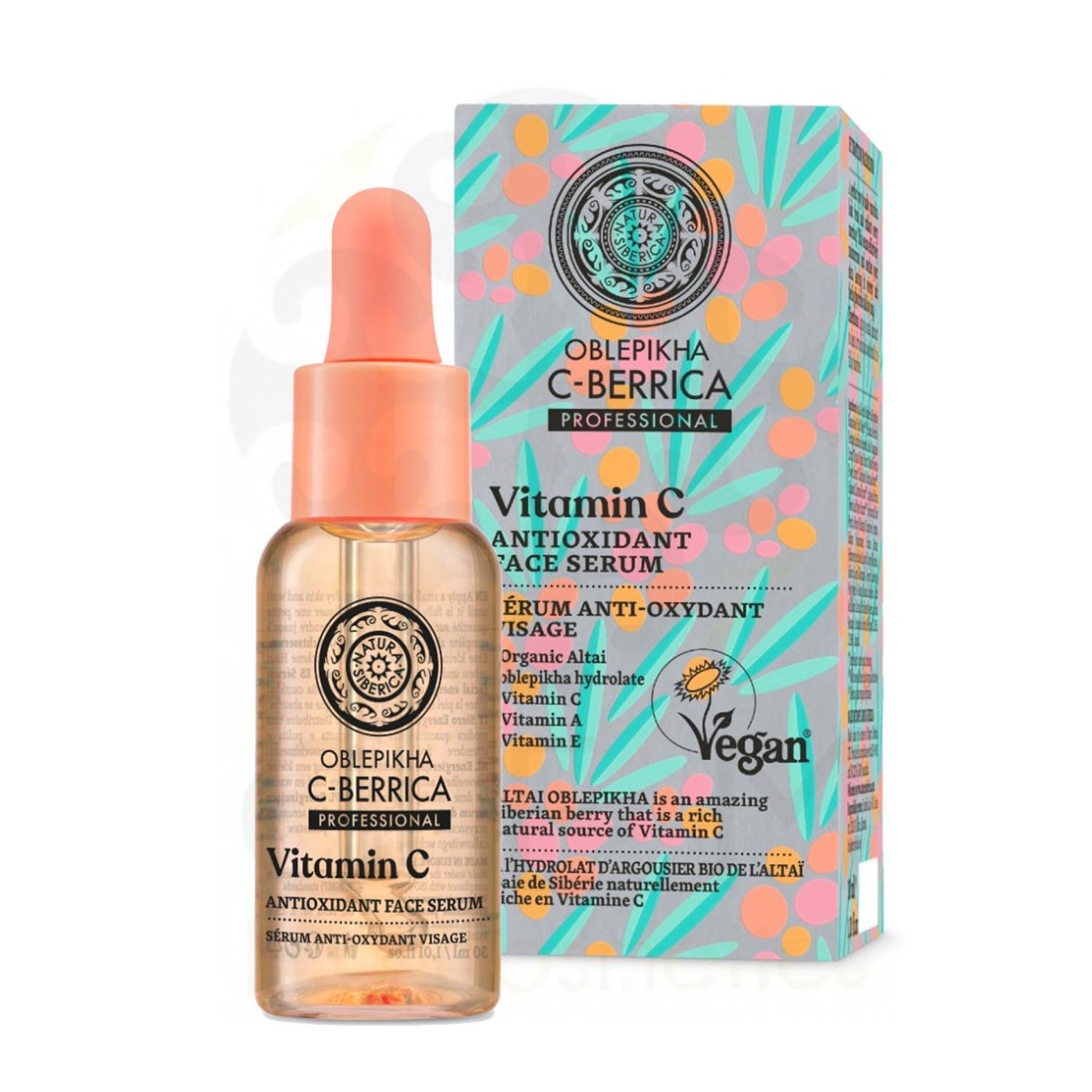 NATURA SIBERICA OBLEPIKHA VITAMIN C SERUM FACIAL ANTI-OXIDAN