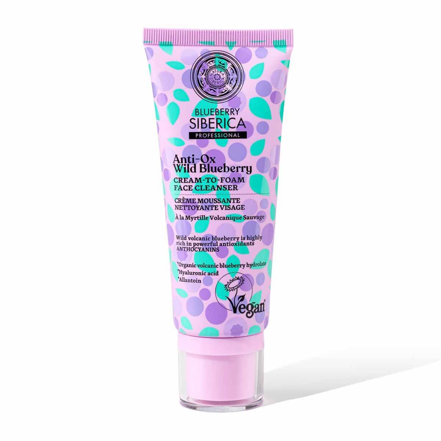 NATURA SIBERICA BLUEBERRY ANTI-OX LIMPIADOR FACIAL