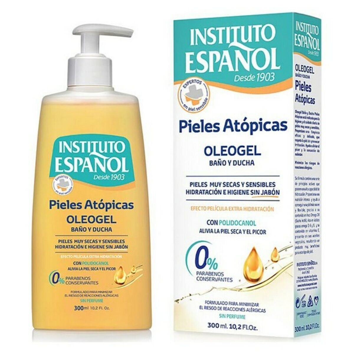 INSTITUTO ESPANOL PIELES ATOPICAS GEL DE BANO OLEOGEL