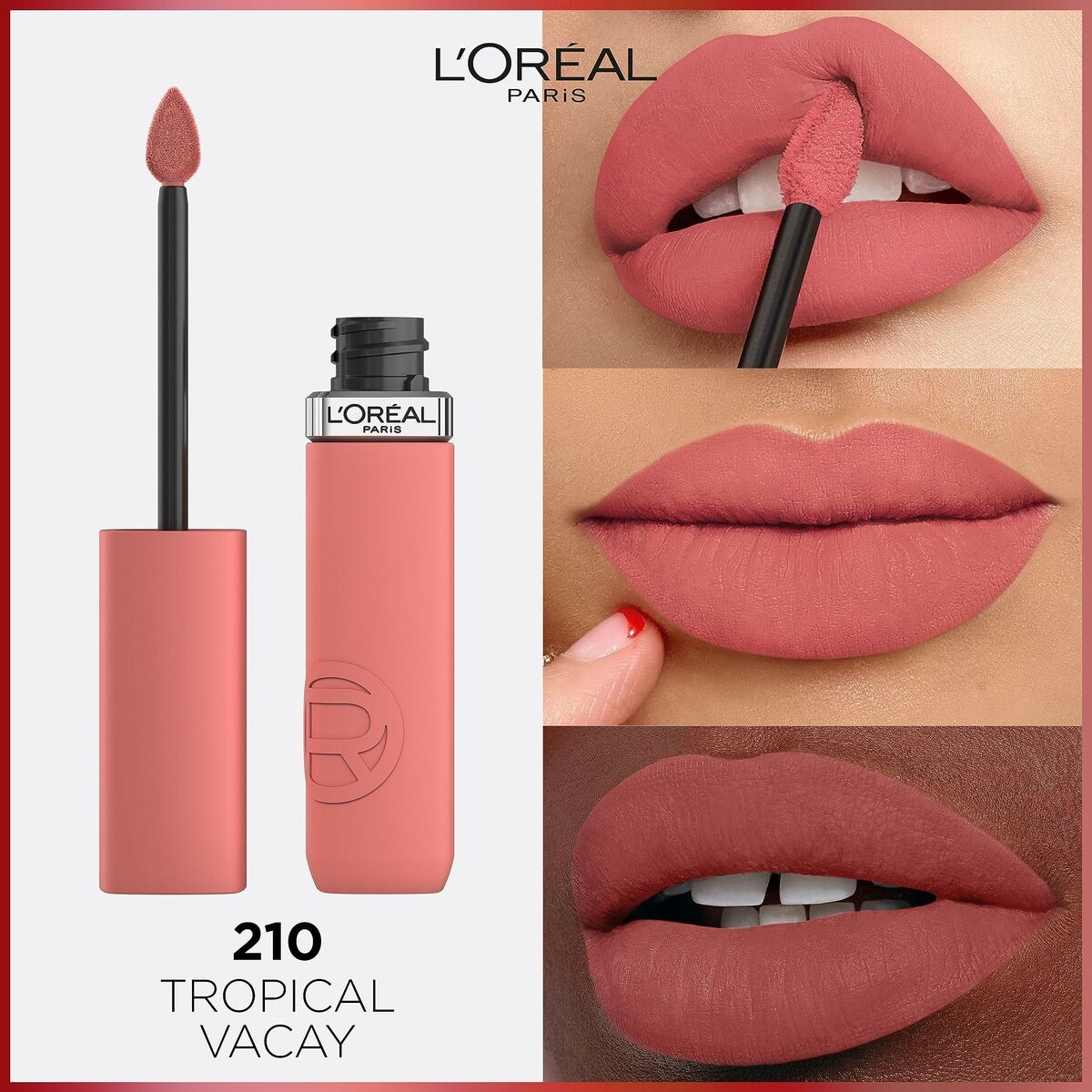 LOREAL LABIAL INFALIBLE MATTE RESIST 210