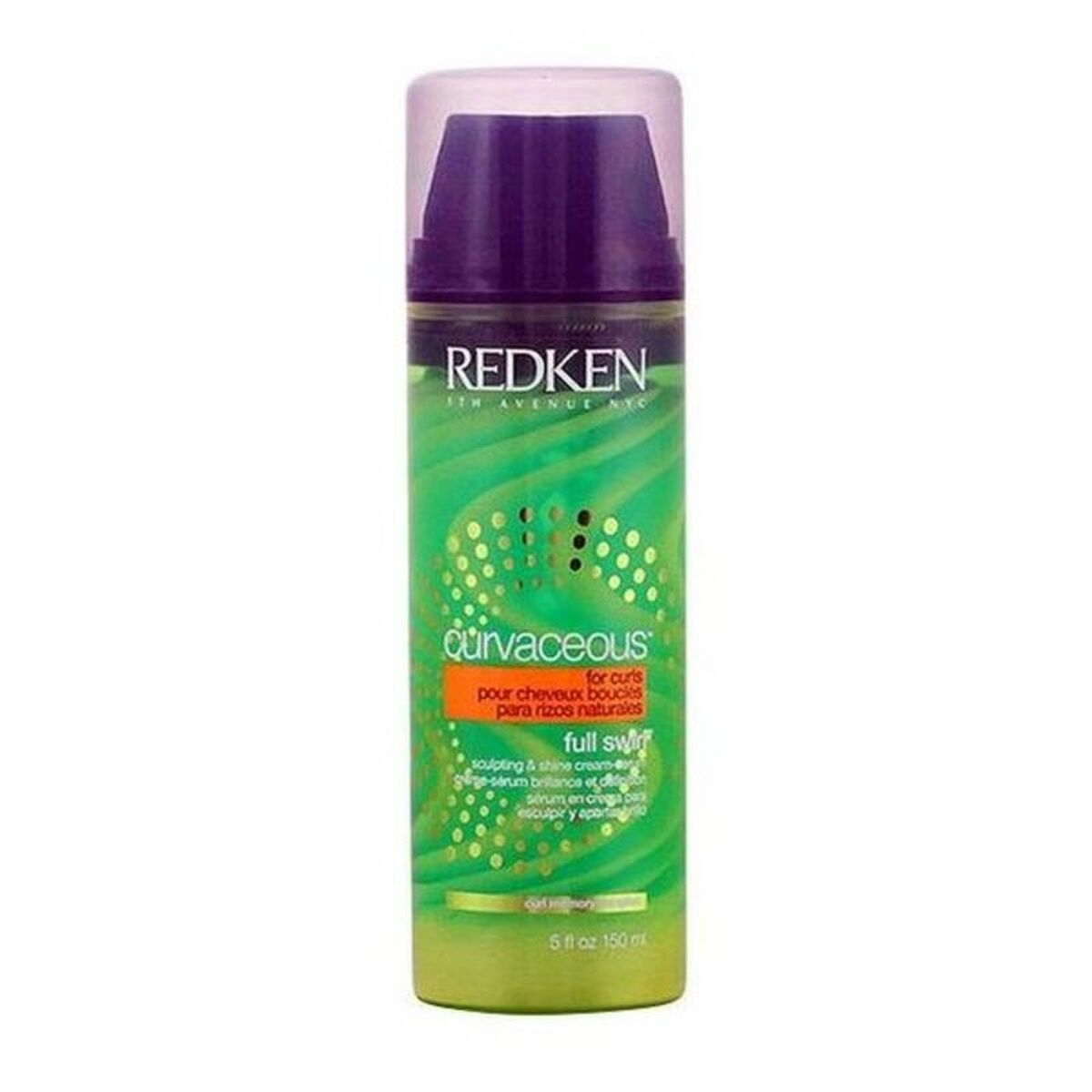 REDKEN CURVACEOUS FULL SWIRL SCULPT AND SHINE CREAM-SERUM