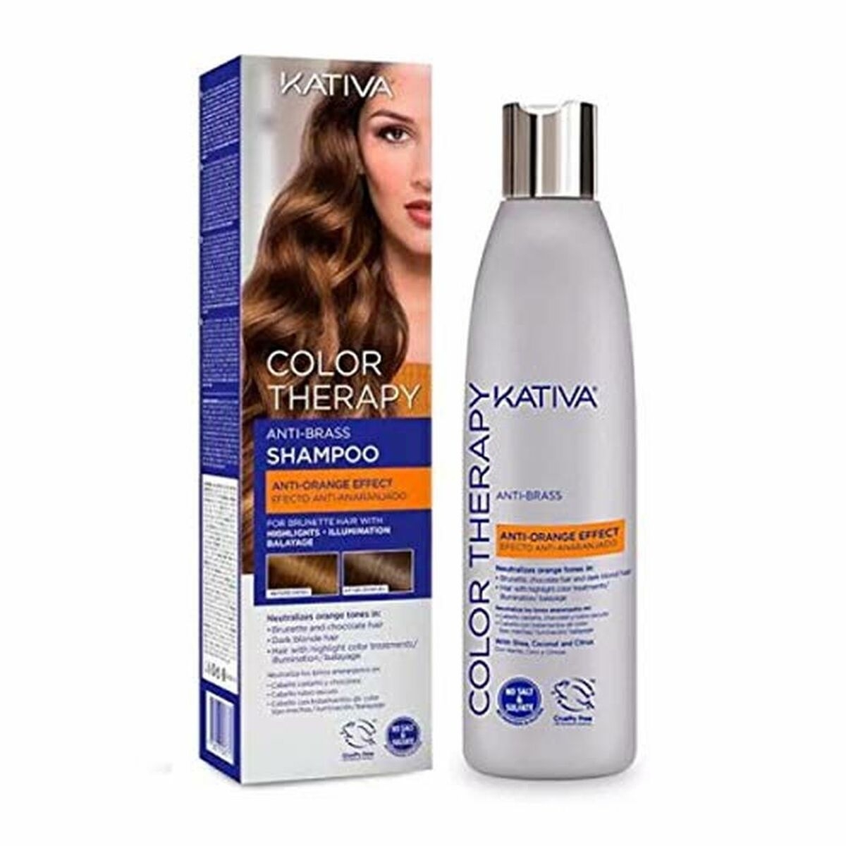 Kativa Color Therapy Anti-Brass champú