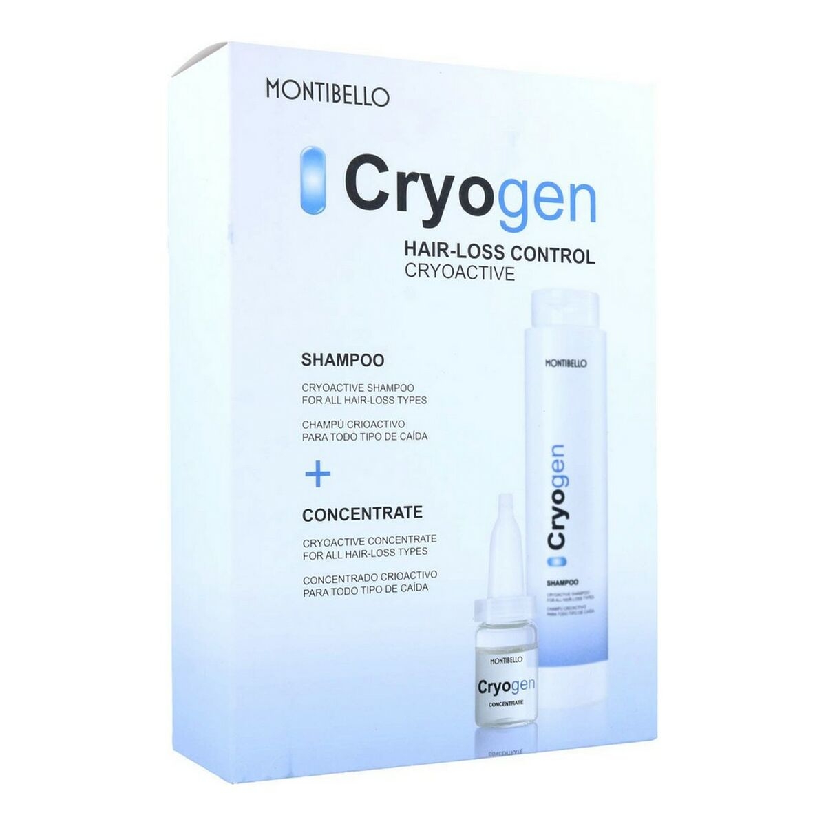 Montibello Cryogen Pack 1 Sh + 10 X 7 (Promocional) Ml