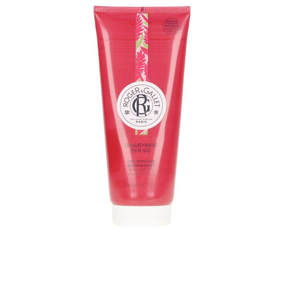 GEL DE BANO ROGER & GALLET JENGIBRE REFRESCANTE (200 ML)