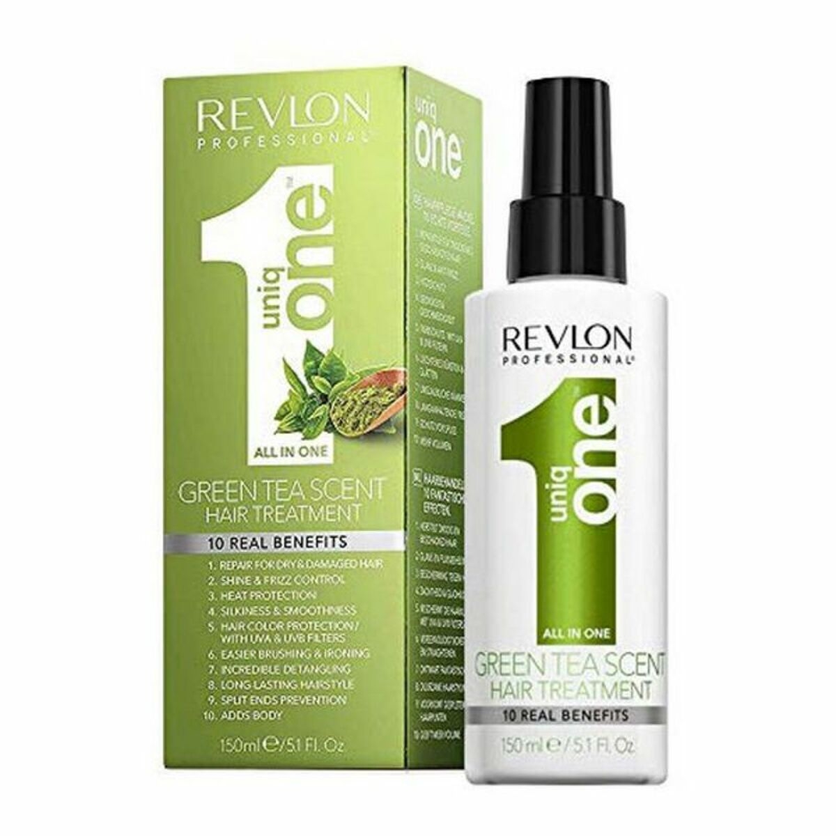 TRATAMIENTO CAPILAR PROTECTOR REVLON UNIQ ONE GREEN TEA SCEN