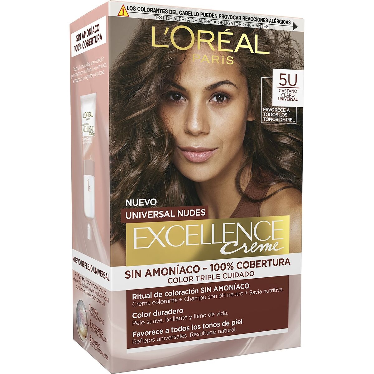 EXCELLENCE CREME UNIVERSAL NUDES TINTE #5U-LIGHT BROWN